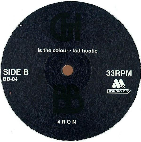 Gene Hunt, Black Booby, Richard Rogers (8) - Is The Colour & Lsd Hootie / 4 R O N