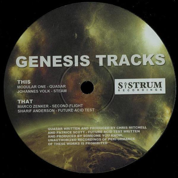  - Genesis Tracks