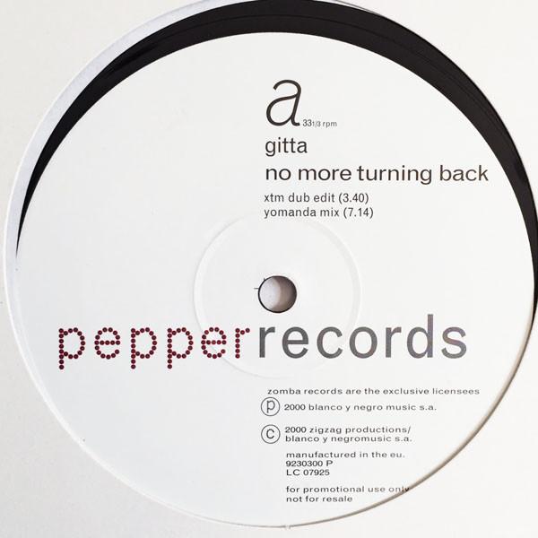 Gitta - No More Turning Back