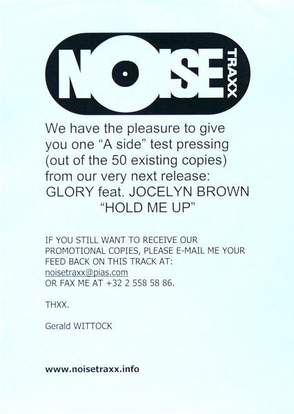 Glory (2), Jocelyn Brown - Hold Me Up