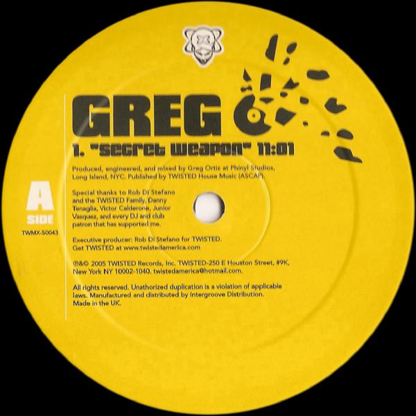 Greg O. - Secret Weapon / Secret Bomb