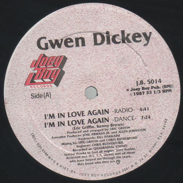 Gwen Dickey - I'm In Love Again