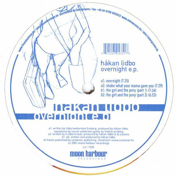 Håkan Lidbo - Overnight EP
