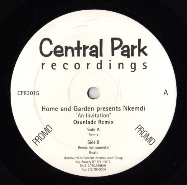 Home & Garden, Nkemdi Amadiume - An Invitation (Osunlade Remix)