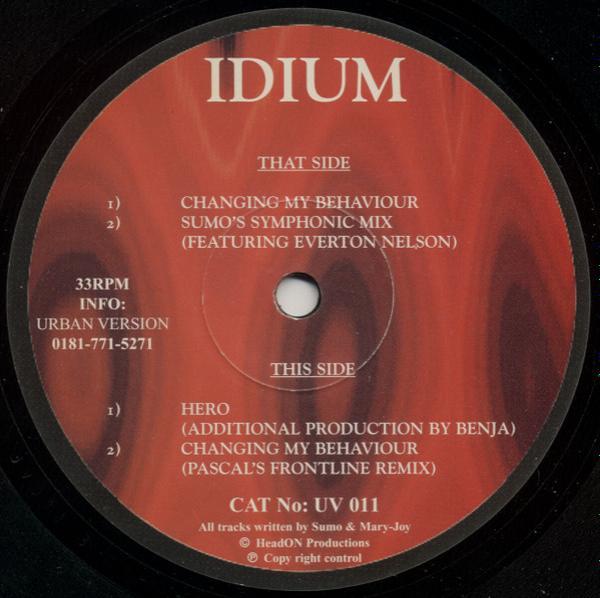 Idium - Changin My Behaviour