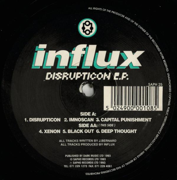 Influx - Disrupticon E.P.