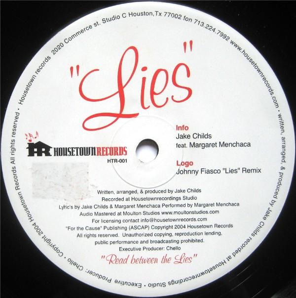 Jake Childs, Margaret Menchaca - Lies