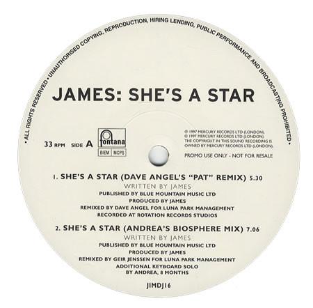 James - She's A Star
