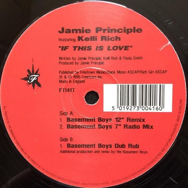 Jamie Principle, Kelli Rich - If This Is Love