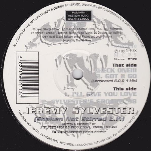 Jeremy Sylvester - Shaken Not Stirred E.P.