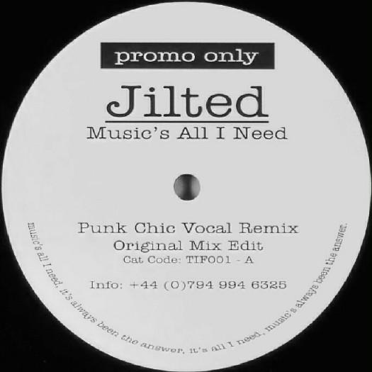 Jilted - Music's All I Need