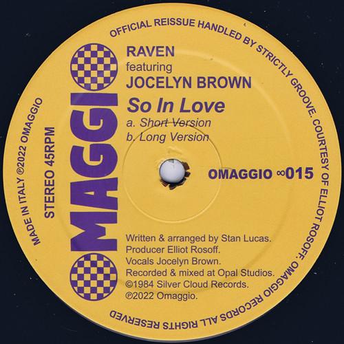 Jocelyn Brown, Raven (5) - So In Love