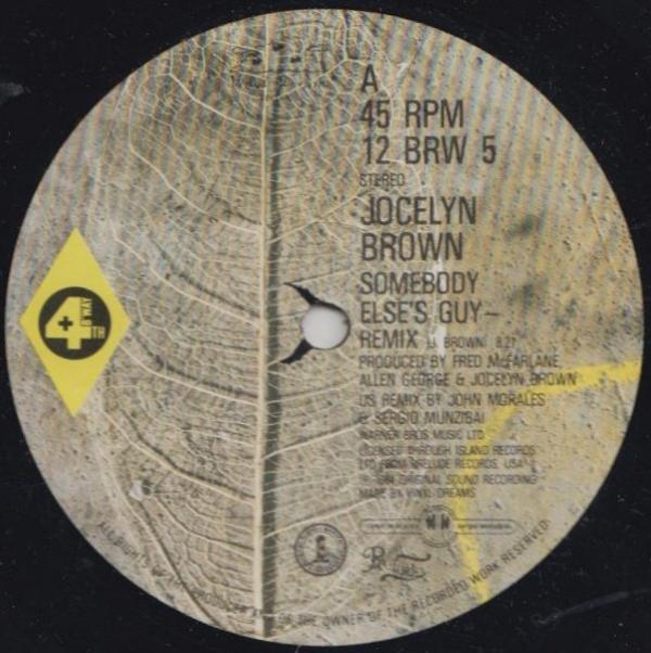Jocelyn Brown - Somebody Else's Guy (Remix)