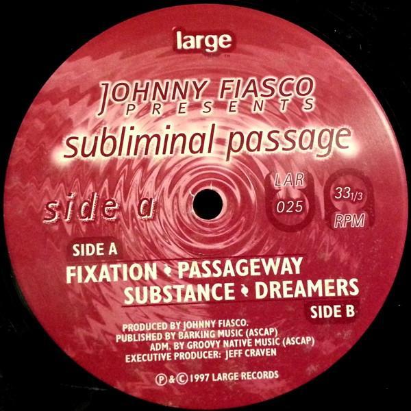 Johnny Fiasco - Subliminal Passage