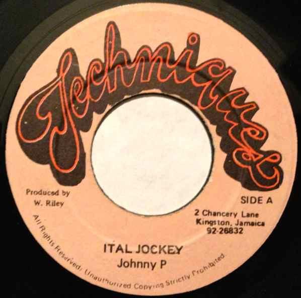 Johnny P - Ital Jockey