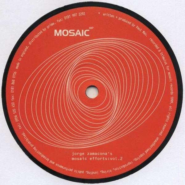 Jorge Zamacona - Mosaic Efforts: Vol. 2