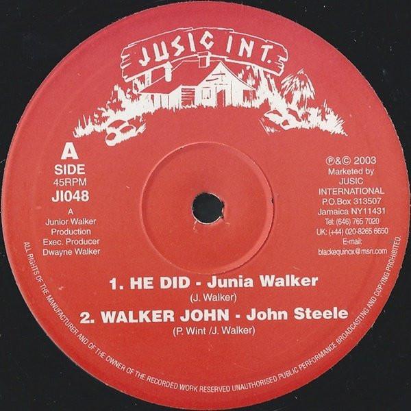 Junia Walker, John Steele (2) - He Did / Walker John