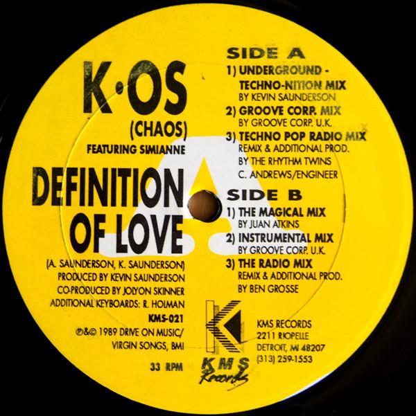 Kaos, Simianne - Definition Of Love