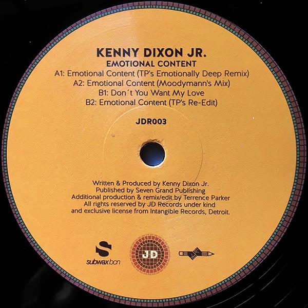 Kenny Dixon Jr. - Emotional Content