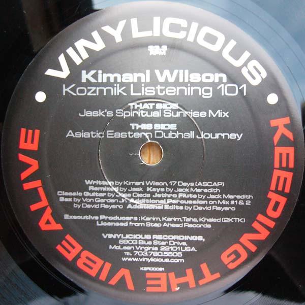 Kimani Wilson - Kozmik Listening 101