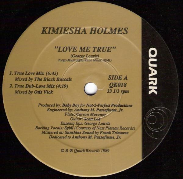 Kimiesha Holmes - Love Me True
