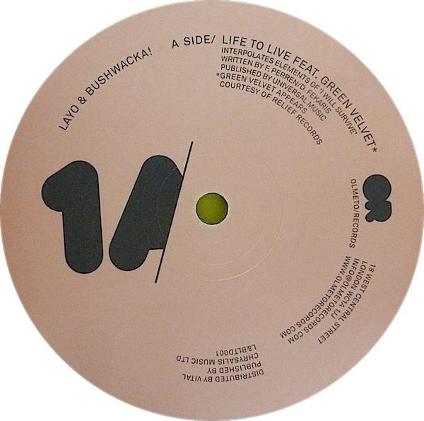 Layo & Bushwacka!, Green Velvet - Life To Live