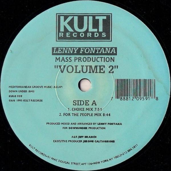 Lenny Fontana - Mass Production Volume 2