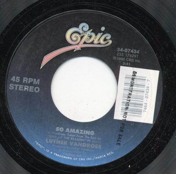 Luther Vandross - So Amazing