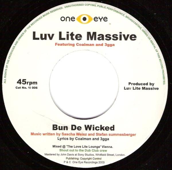 Luv Lite Massive, Coalman, 3gga - Bun De Wicked