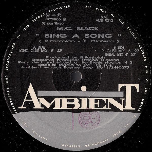 M.C. Black - Sing A Song