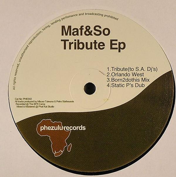 Maf & So - Tribute EP