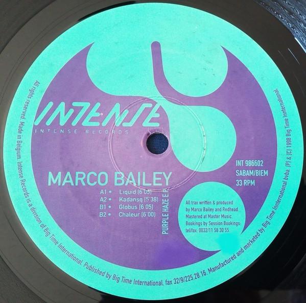 Marco Bailey - Purple Haze EP