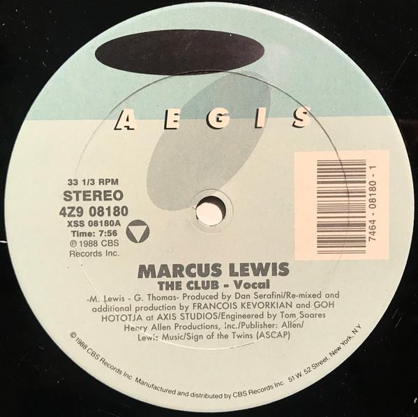 Marcus Lewis - The Club