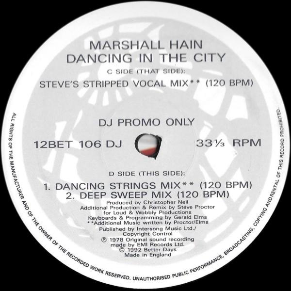 Marshall Hain - Dancing In The City