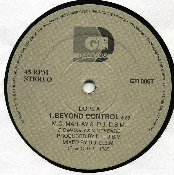 Martay 'n' DBM - Beyond Control / Female Force