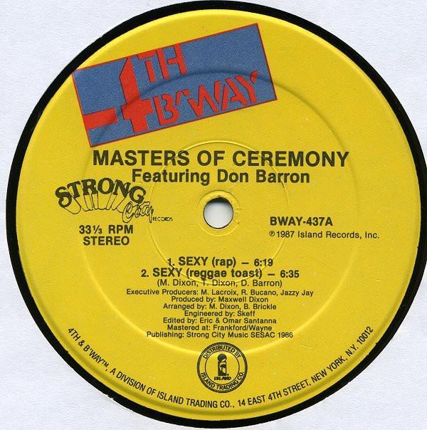 Masters Of Ceremony (2), Don Baron - Sexy