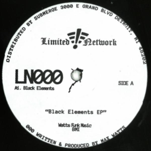 Max Watts (2) - Black Elements EP