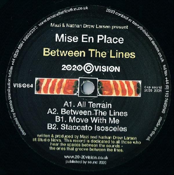 Mazi Namvar, Nathan Larsen, Mise En Place - Between The Lines