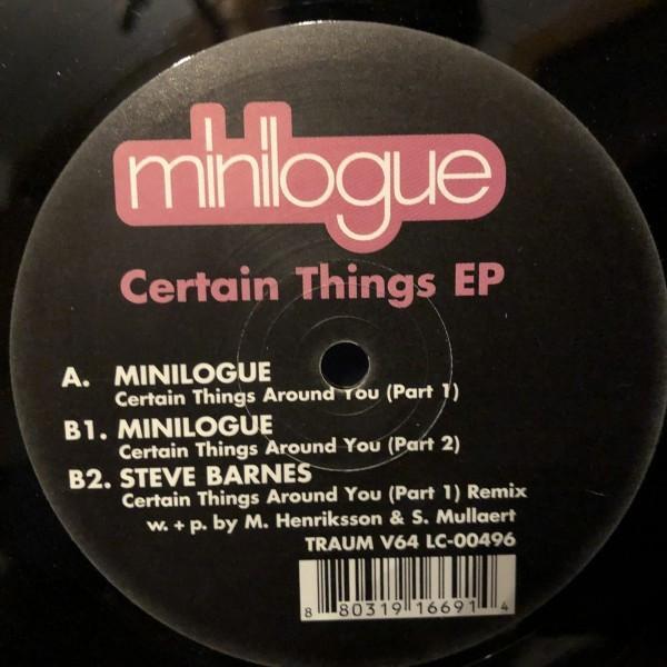 Minilogue - Certain Things EP