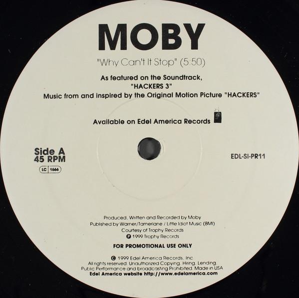 Moby - Why Can't It Stop?
