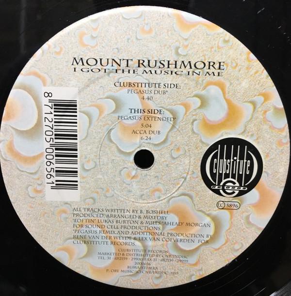 Mount Rushmore - I Got The Music In Me