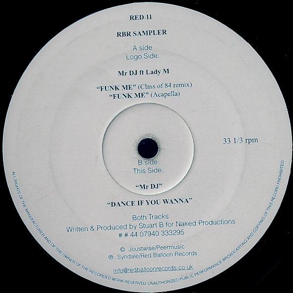 Mr DJ (2) - Funk Me / Dance If You Wanna