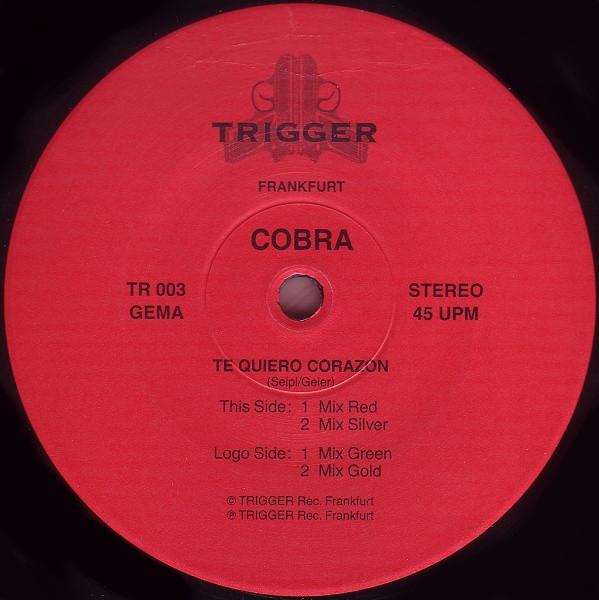 Mr. Cobra - Te Quiero Corazon