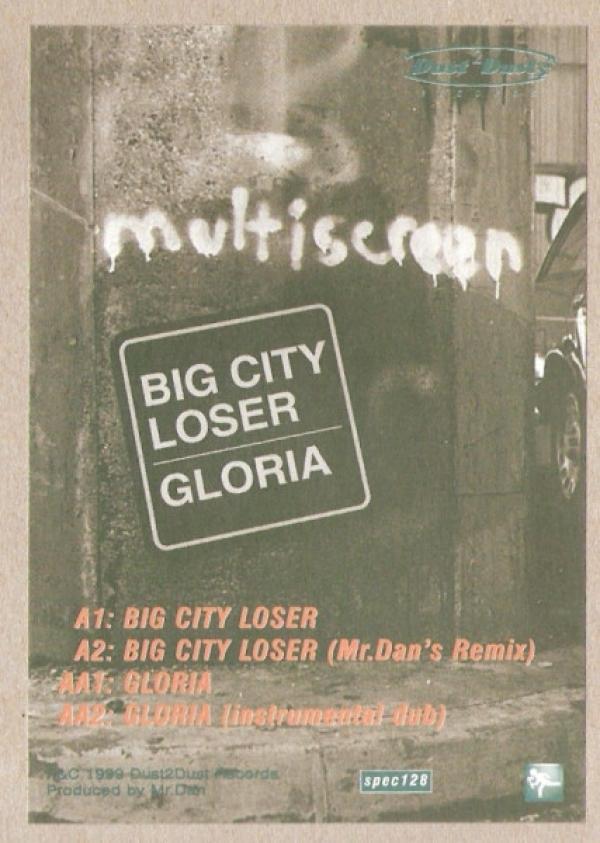 Multiscreen - Big City Loser / Gloria