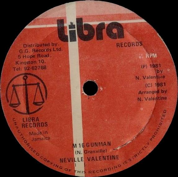 Neville Valentine - M 16 Gunman