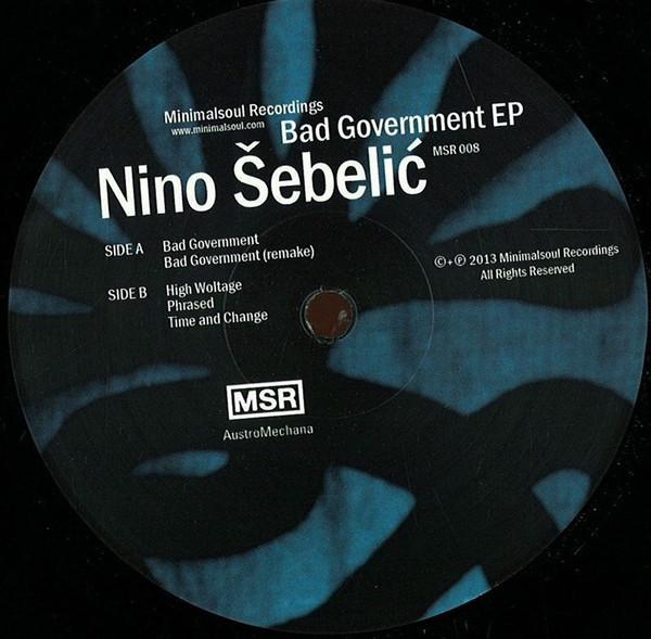 Nino Šebelić - Bad Government EP