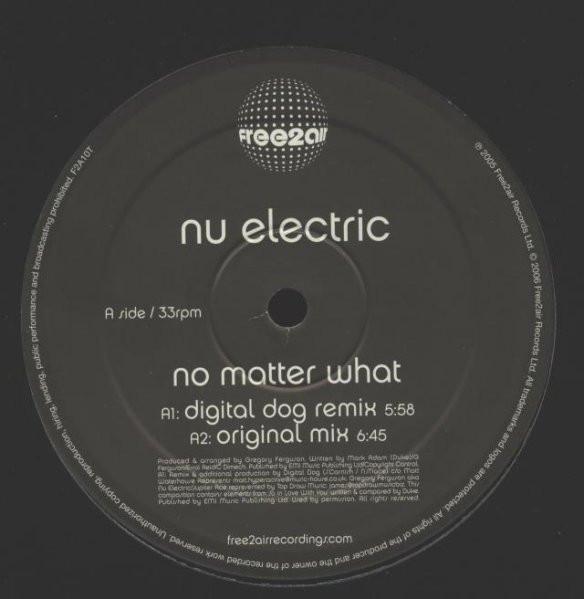 Nu Electric - No Matter What