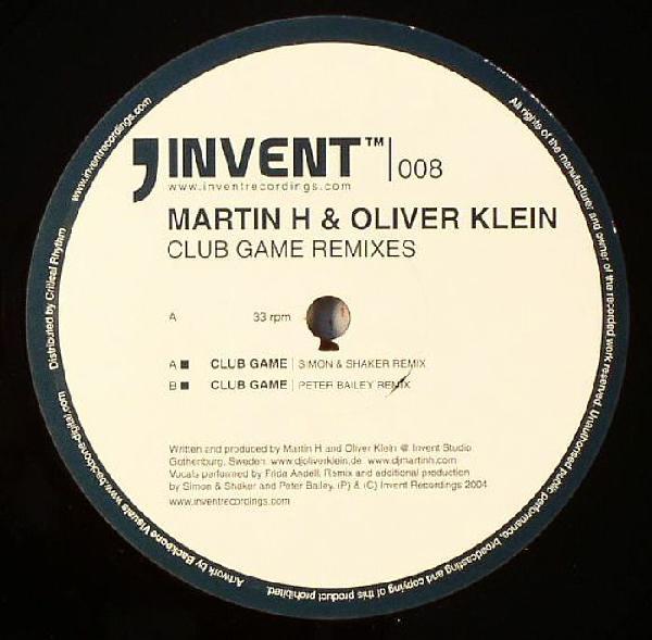 Oliver Klein, Martin H - Club Game (Remixes)
