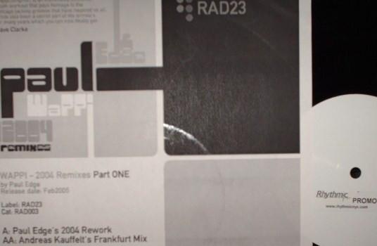 Paul Edge - Wappi - 2004 Remixes Part One
