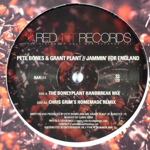 Pete Bones, Grant Plant - Jammin' For England